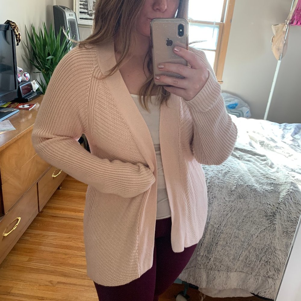 Calvin Klein Light Pink Cardigan
